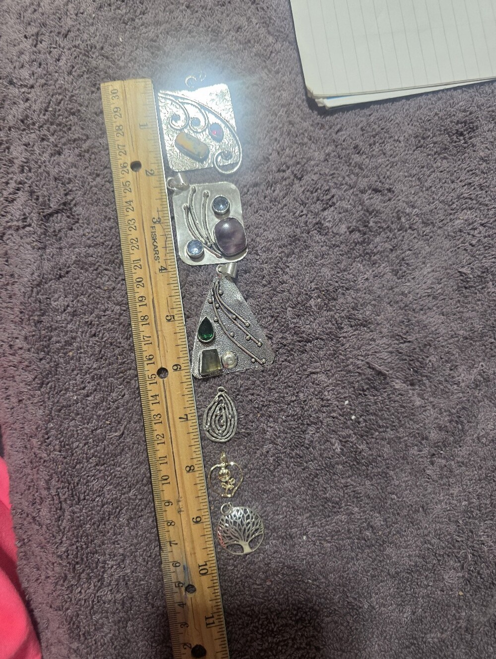 6 Different Silver Pendants Skmenwuth Gems - Picture 8 of 8